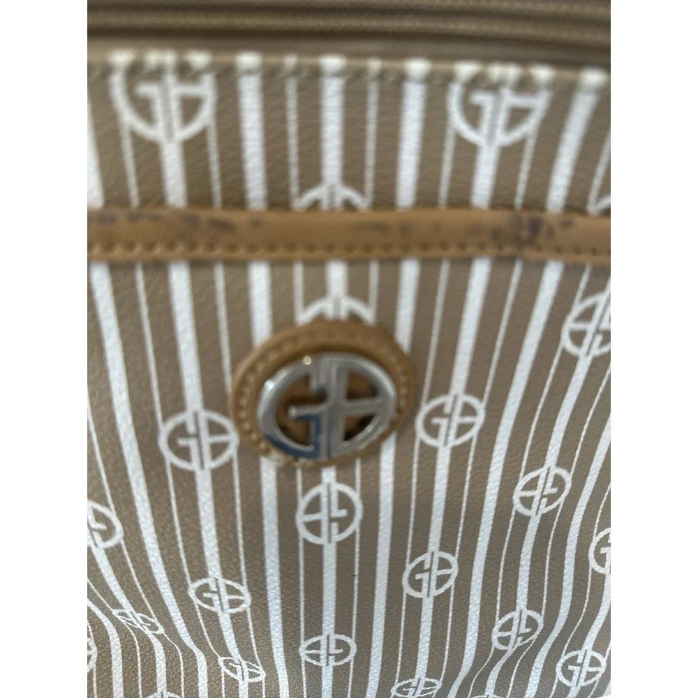 GIANI BERNINI Tonal Signature‎ Canvas Crossbody Preowned